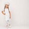 Kids Chef Hat and Apron Set, Non Woven Fabric, Child Size, White, Pretend Play & Cooking